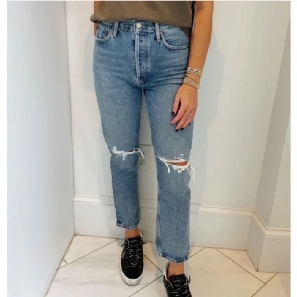 Agolde Riley Jeans Escalate - Picture 3 of 10